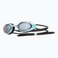 Ochelari de înot pentru femei TYR Blackhawk Racing smoke/mint/black