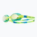 Ochelari de înot pentru copii TYR Swimple Tie Dye Mirrored gold/green/blue