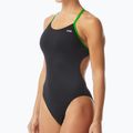 Costum de baie dintr-o bucată pentru femei TYR Hexa Cutoutfit black/green