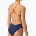 Costum de baie dintr-o bucată pentru femei TYR Hexa Cutoutfit navy/red 2