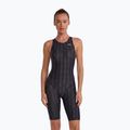 Costum de baie întreg pentru femei TYR Fusion 2 Aerofit Shortjohn black