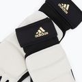 Protectori pentru picioare pentru teakwondo adidas WT alb / negru 5