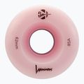 Roți pentru role FR Skates Luminous Led Quad Wheel 62mm/85A Sixies 6LED X4 flamingo 3