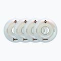 Roți pentru role FR Skates Luminous Led Quad Wheel 62mm/97A X4 white pearl
