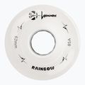 Roți pentru role FR Skates Luminous Led Quad Wheel 62mm/85A Sixies 6LED X4 rainbow/white 3