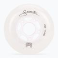 Roți pentru role FR Skates Downtown Wheel 84mm/85A Emperor X4 natural/white