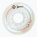 Roți pentru role Luminous Led Wheels Duo 72mm/85A X4 white/pearl 3