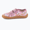 Încălțăminte barefoot pentru copii Froddo Canvas white/pink 2