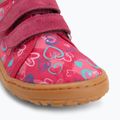 Încălțăminte barefoot pentru copii Froddo Barefoot Canvas fuxia+ 7