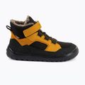 Ghete de zăpadă barefoot pentru copii Froddo Barefoot Up Path Tex black/yellow