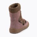 Ghete de zăpadă barefoot pentru copii Froddo Barefoot Tex Track Wool dark pink 3