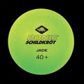 Mingi de tenis de masă Donic-Schildkröt Glow In The Dark Poly 40+ 6buc. glow 2