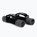 Schildkröt set de gantere Soft Dumbbells 2 x 1 kg negru/gri 960009