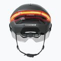 Cască de bicicletă cu indicatoare de direcție ABUS Hyp-e Ace volcano titan 5
