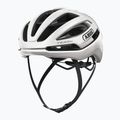 Cască de ciclism ABUS Taipan LED shiny white