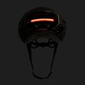 Cască de ciclism ABUS Taipan LED graphite silver 9