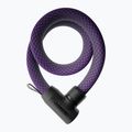 Lacăt pentru bicicletă ABUS Yarnit 4004K/110 midnight purple