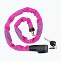Antifurt de bicicletă ABUS Steel-O-Chain 5805K/75, roz, 72492 2
