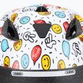 Cască de ciclism pentru copii ABUS Smooty 2.0 white smiley 7