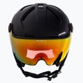 Cască de schi Alpina Attelas Visor QVM black matte 2