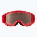 Ochelari de schi pentru copii Alpina Piney red matt/orange 7