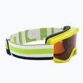 Ochelari de schi pentru copii Alpina Piney lime matt/orange