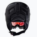Cască de schi Alpina Attelas Visor QVM black matt/silver 3