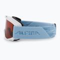 Ochelari de schi pentru copii Alpina Piney white/skyblue matt/orange 4