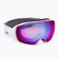 Ochelari de schi Alpina Granby Q-Lite white gloss/blue sph