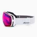 Ochelari de schi Alpina Granby Q-Lite white gloss/blue sph 4