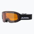 Ochelari de schi Alpina Nakiska black matt/orange 6