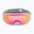 Ochelari de schi Alpina Nakiska Q-Lite white matt/pink 2