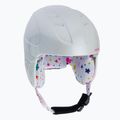 Căști de schi pentru copii Alpina Carat white/deco