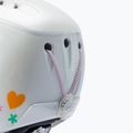Căști de schi pentru copii Alpina Carat white/deco 7
