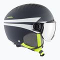 Căști de schi pentru copii Alpina Zupo Visor Q-Lite charcoal/neon matt 11