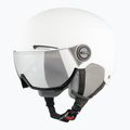 Cască de schi Alpina Arber Visor Q Lite white matt 9