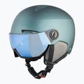 Cască de schi Alpina Arber Visor Q Lite petrol/green matt 10