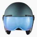 Cască de schi Alpina Arber Visor Q Lite petrol/green matt 11