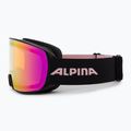 Ochelari de schi Alpina Nakiska Q-Lite black/rose matt/pink 4