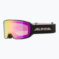 Ochelari de schi Alpina Nakiska Q-Lite black/rose matt/pink 6