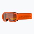 Ochelari de schi pentru copii Alpina Piney pumpkin matt/orange 6