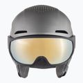 Cască de schi Alpina Alto QV gunmetal matt 12