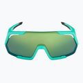 Ochelari de soare Alpina Rocket Q-Lite turquoise matt/green mirror 2