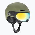 Cască de schi Alpina Alto Q-Lite olive matt
