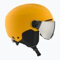 Cască de schi pentru copii  Alpina Zupo Visor Q-Lite burned/ yellow matt 4