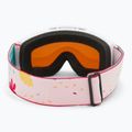 Ochelari de schi pentru copii Alpina Piney white/ flower matt/ orange 3