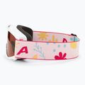 Ochelari de schi pentru copii Alpina Piney white/ flower matt/ orange 4