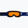 Ochelari de schi pentru copii Alpina Piney black/ blue matt/ orange 7