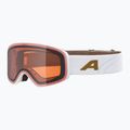 Ochelari de schi Alpina Ladis Q white/ gold matt/ gold 5