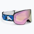 Ochelari de schi pentru copii Alpina Fernie Q-Lite black/ lila/ leo matt/ rose